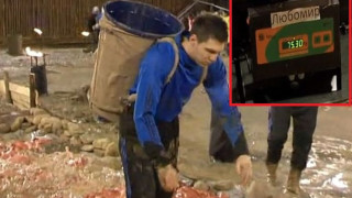 Любо Жечев изуми цяла България със 75 кг на гърба си! (ВИДЕО)