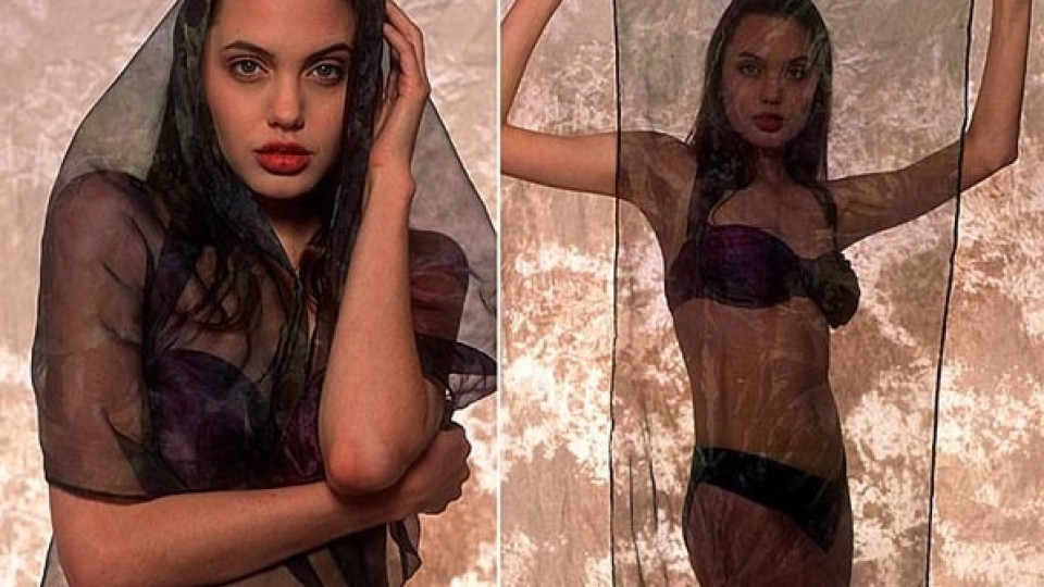 Анджелина Джоли събира погледите с фотосесия по бански