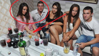 Симона и гаджето й Симеон на купон! Виж как се жули уиски в компанията