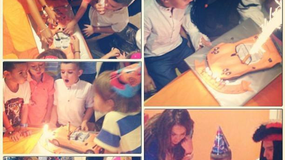 Валери Божинов пропусна партито за рождения ден на Валери-младши