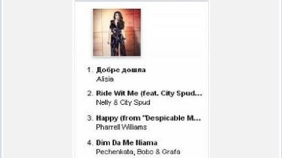 Алисия разби класацията в iTunes! Номер 1 е с „Добре дошла”