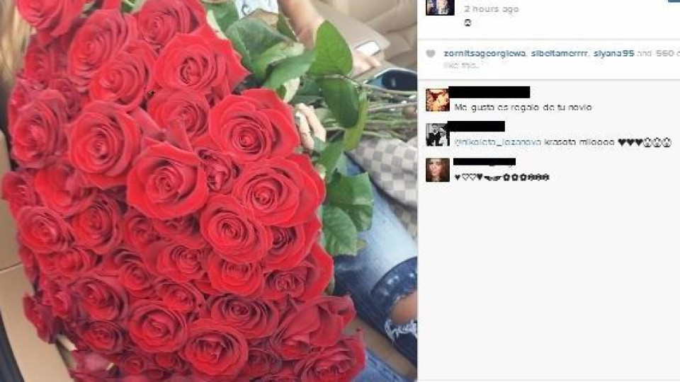 Валери изненада Николета със 101 рози за Свети Валентин