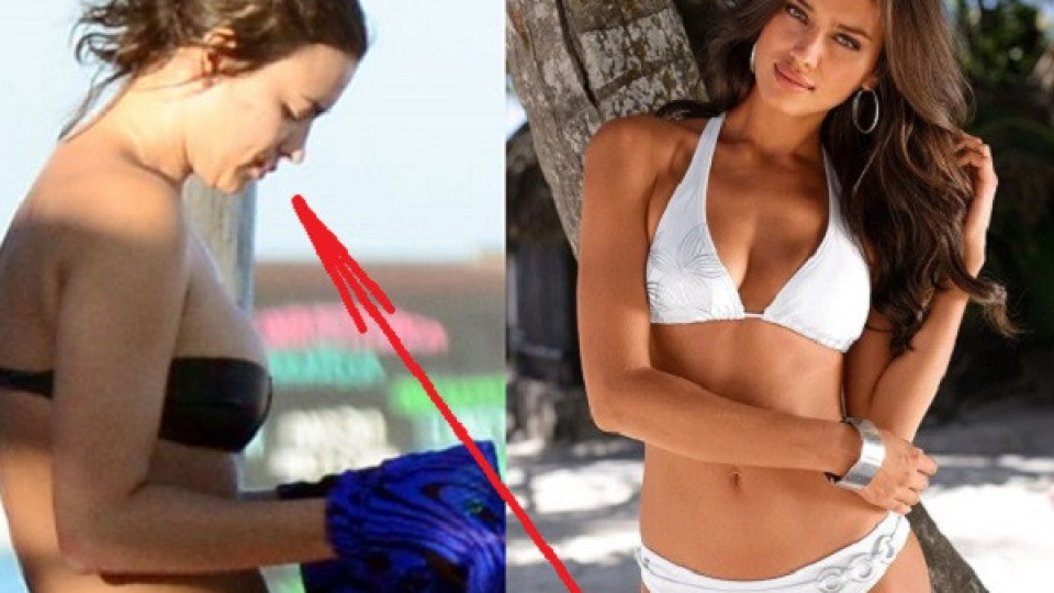 Ирина Шейк показа тяло на плажа – тук няма фотошоп, нито грим!