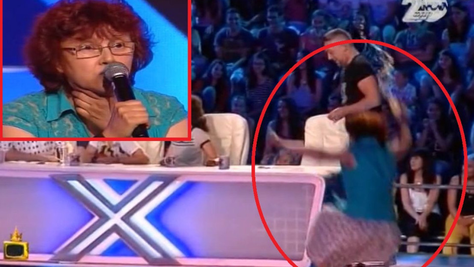 Поредна участничка от X Factor падна на сцената! (ВИДЕО)
