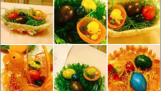 Мария се глези с шоколадови яйца за Великден (Вижте другите)