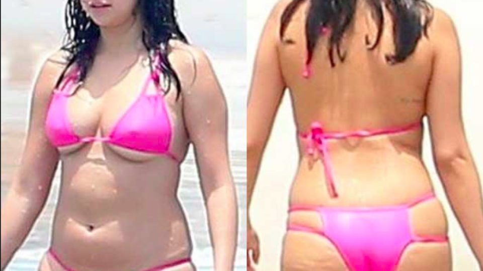 Марая Кери се срамува от тялото си, не се съблича и на плажа (Снимки)