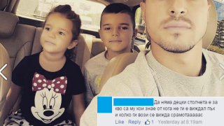 Валери Божинов рискува живота на децата си! (Скандално фото)