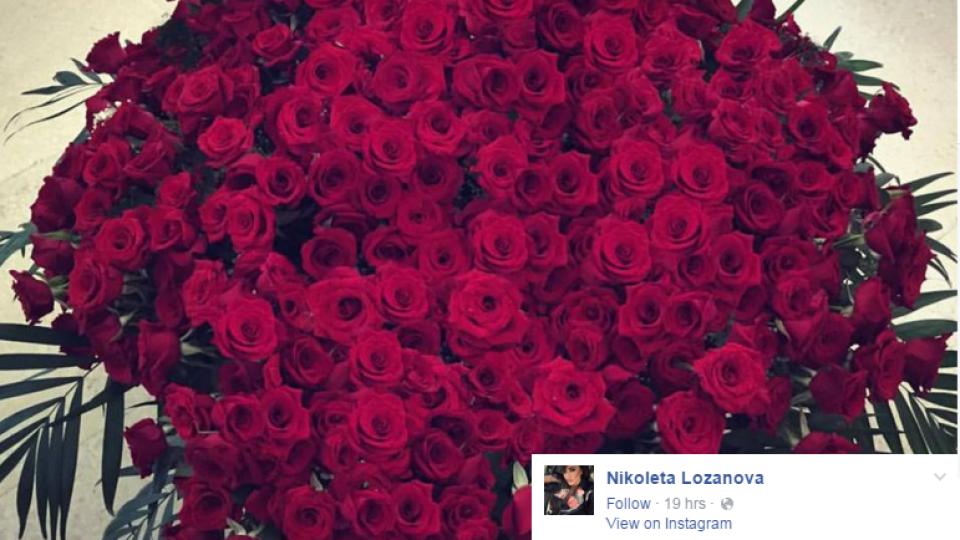 Николета Лозанова с изненада за Св. Валентин от Ники Михайлов? (Фото)