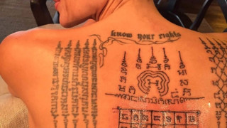 Анджелина Джоли и Брад Пит с любовни татуси преди развода (Вижте куриоза)