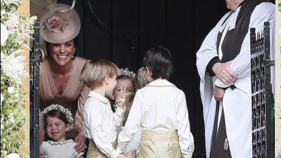 Пипа Мидълтън се омъжи като копие на Кейт (Първи снимки от сватбата)