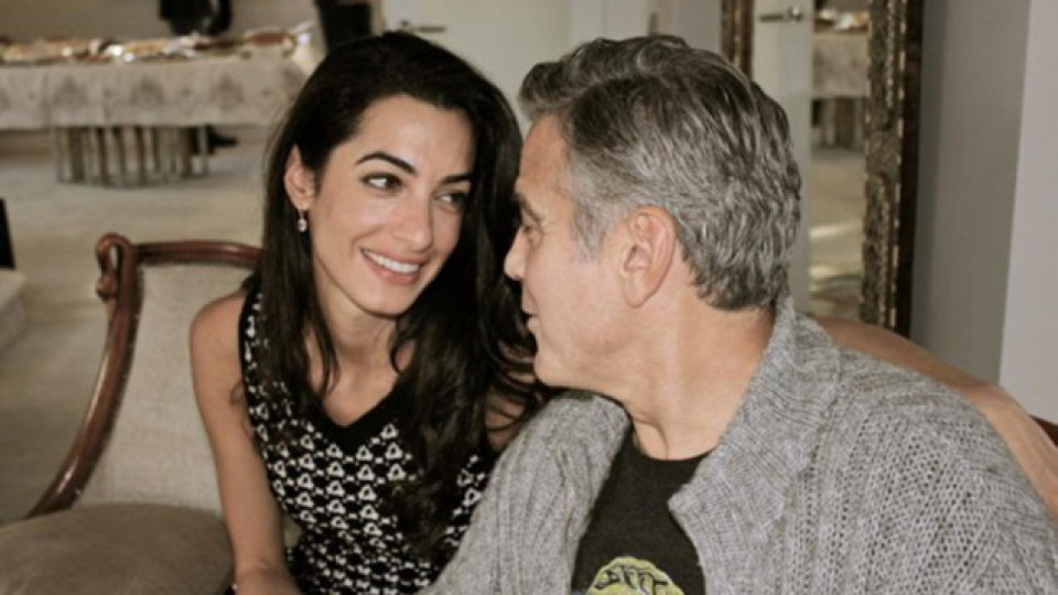 Близнаците на Джордж Клуни с охрана, актьорът сменя памперси (Вижте как им треперят)