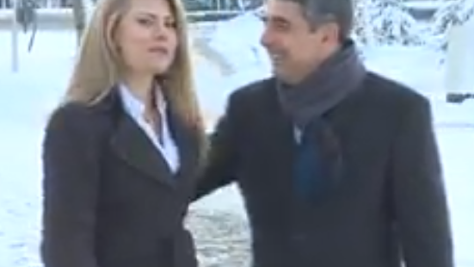 Росен Плевнелиев и Деси Банова се награбиха пред камерите (Първо видео на двойката)