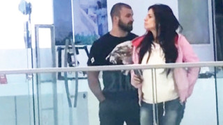 Бременната Преслава и Павел сияят в столичен мол (Папарашко фото на двойката)