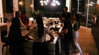 Каква ти раздяла! Григор Димитров и Никол Шерцингер куфеят на парти заедно (Снимки)