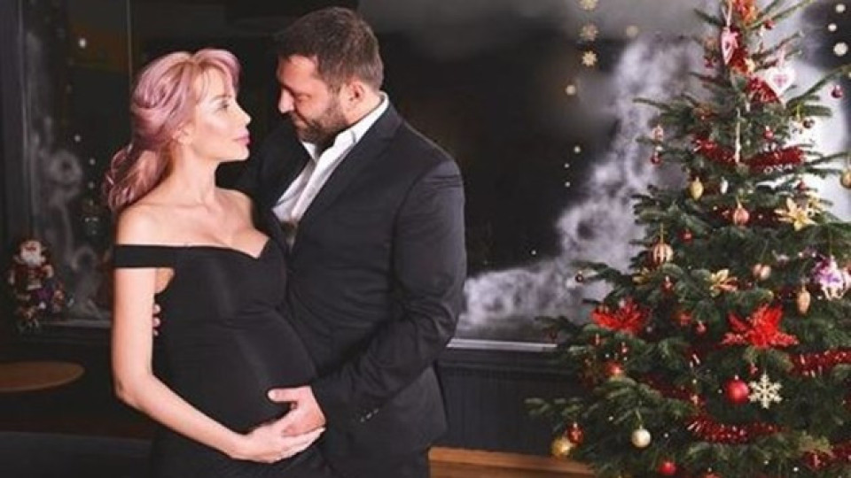 Бременната Антония Петрова с приказна фотосесия дни преди раждането (Вижте вълшебната й Нова година - Снимки)