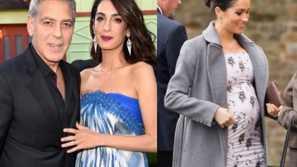 Меган и Хари канят Джордж Клуни за кръстник на бебето им?