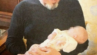 Бебето на Светлана Гущерова я сдобри със свекъра й (Първо фото как Гущеров - старши гушка внучката си)