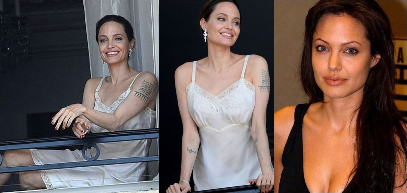 Анджелина Джоли преди и сега сн. Инстаграм