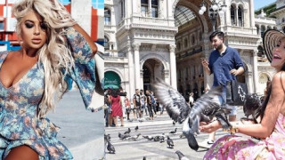 Андреа се забавлява с Моника Валериева в Милано след раздялата с Кобрата (Двете отново близки - Фото)