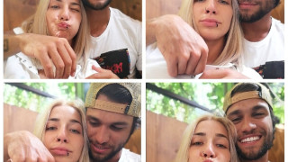 Сами Хоссни крие секси гадже (Красавецът на Фермата влюбен в яка блондинка - Фото)