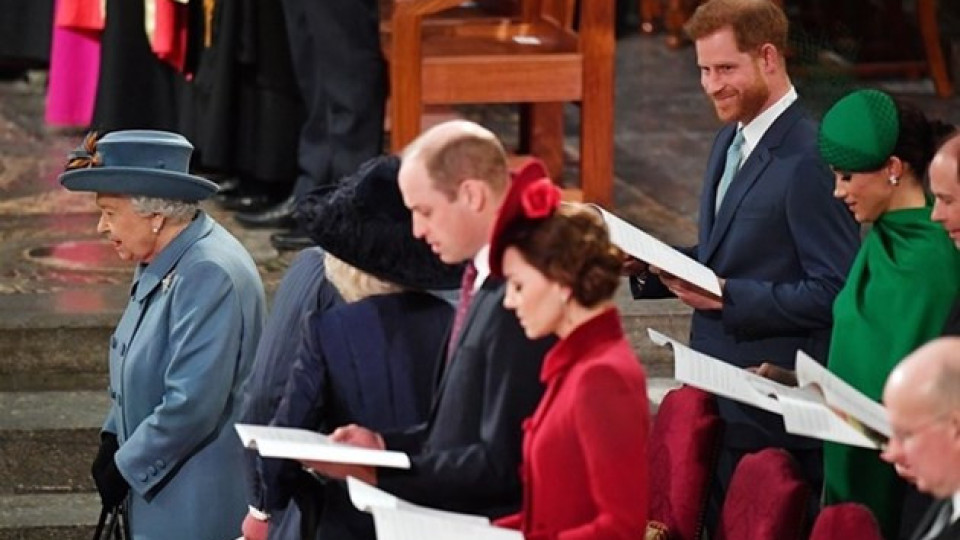 Уилям и Кейт не поздравиха Хари и Меган при последната им кралска изява (Двамата братя като непознати - Фото)