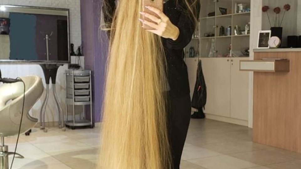 Жива Рапунцел стана хит в мрежата (Вижте украинката с най-дълга коса в света)