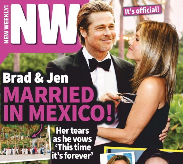 Изненада! Дженифър Анистън и Брад Пит с тайна сватба в Мексико (Всичко за втората им венчавка)
