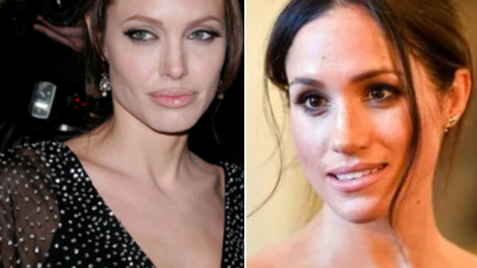 Меган Маркъл се усуква около Анджелина Джоли, за да я уреди в Холивуд (Вижте как й се подмазва)