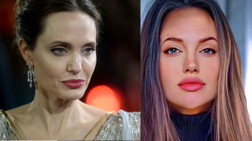 Анджелина Джоли неузнаваема! (Ботокс или фотошоп подмлади актрисата? - Фото)