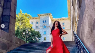 Алекс Сърчаджиева шашна с визия на жена-вамп (Актрисата тотално захвърли траура по Ласкин - Снимки)