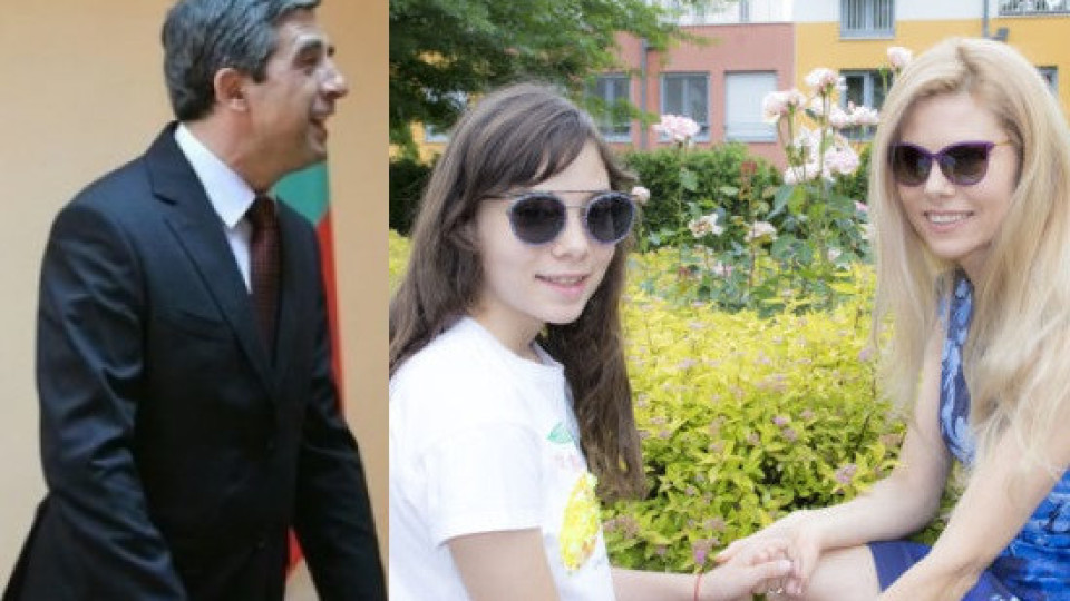 Щедър! Росен Плевнелиев издържа дъщерята на Деси Банова (Президентът плаща по 30 бона за училището на Йоанна)