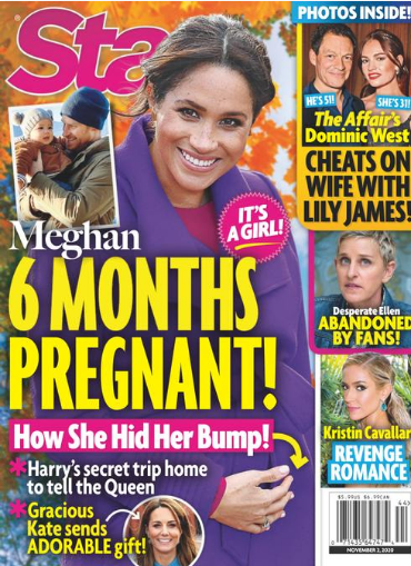 Бомба! Меган Маркъл бременна в 6-ия месец с момиче (Вижте как се издаде – Подробности)