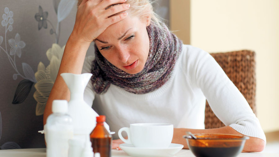 Факт: Силният стрес има симптомите на простуда!