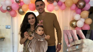 Мартина Гущерова се омъжи за вратаря на ЦСКА (Щерката на Добромир Гущеров и футболистът със скромна сватба - Подробности)