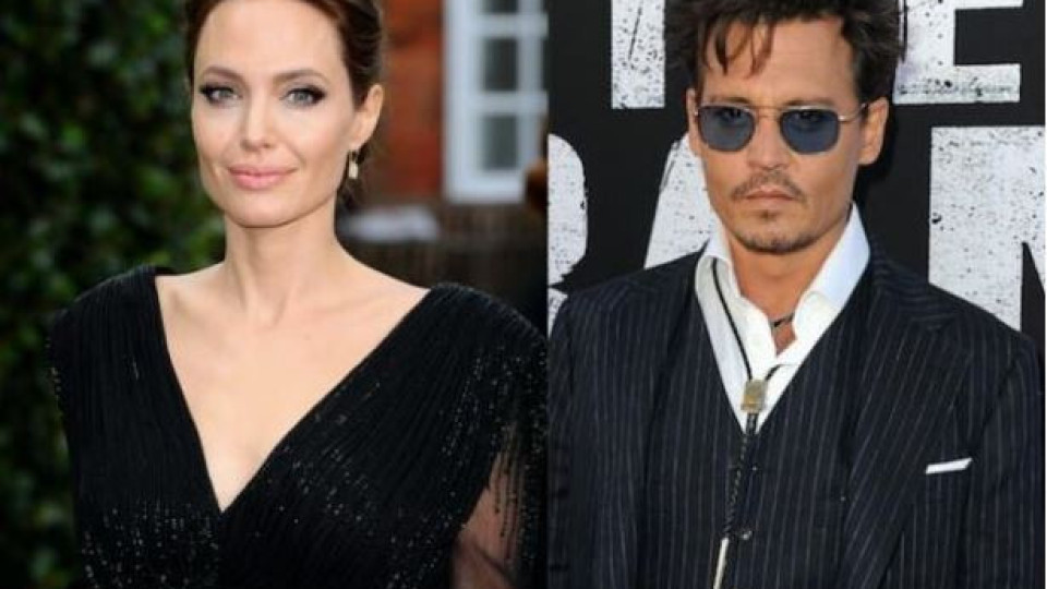 След скандалните си разводи: Джони Деп и Анджелина Джоли новата светска двойка? (Той не крие чувствата си към нея - Подробности)