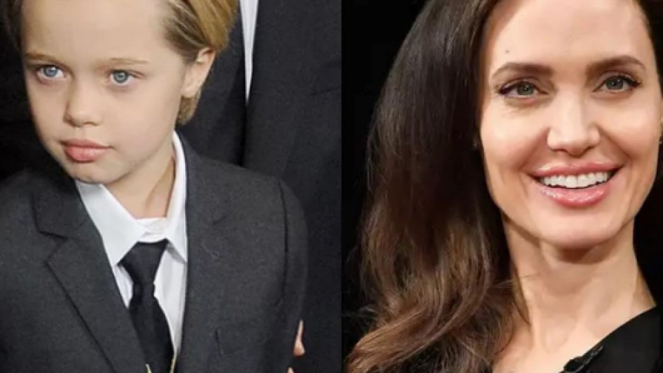 Шайло Пит засенчи Анджелина Джоли в черна мини рокля (Дъщерята на звездата напълно захвърли момчешкия имидж - Снимки)