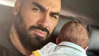 Азис представя бебето на Гущерови за свое (Вижте как излъга, че е станал баща)