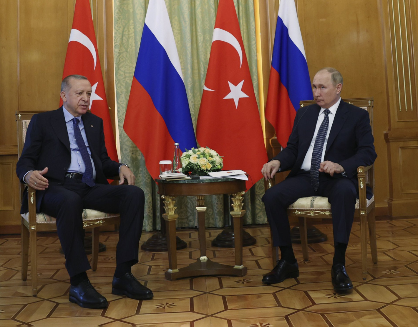 Приключи 4-часовата среща Путин-Ердоган: Какво се договориха двамата - Снимка 4