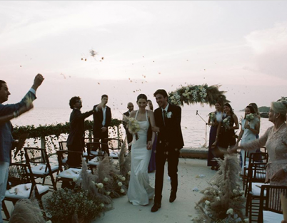 Медоу Уокър се омъжи с луксозна церемония (Вин Дизел я заведе пред олтара – Снимки) - Снимка 3