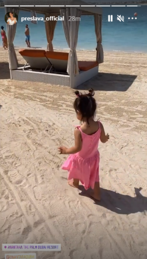 Преслава заведе дъщеря си в Дубай (Вижте как се забавляват с Паола – Снимки)