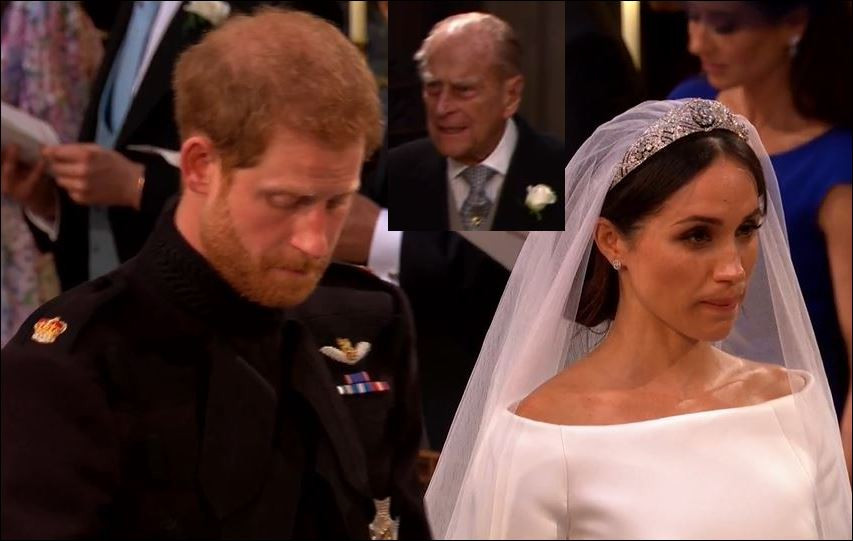 Принц Филип бил твърдо против сватбата на Меган и Хари колаж: You Tube