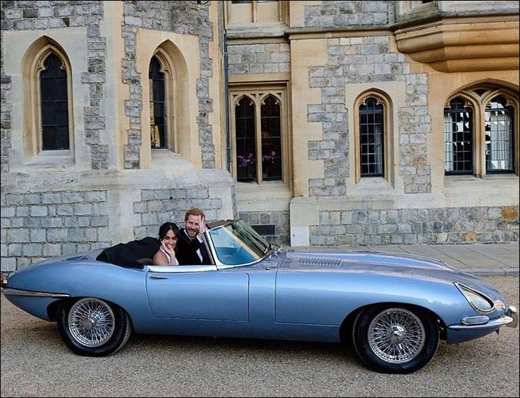 Сватбата на Меган и Хари - без роднините снимки Instagram