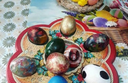 Илиана Раева шашна с яйца-шедьоври за Великден (Вижте творенията на звездите) - Снимка 7