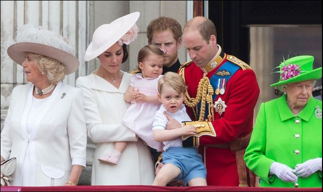 Принцеса Шарлот блесна на юбилея на кралицата