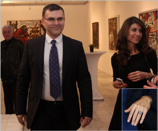 Симеон Дянков и Ирина Велкова сгодени? Брюнетката се окичи с пръстена на Кейт