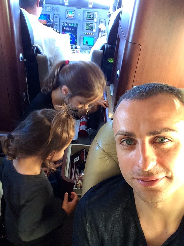 Димитър Бербатов се гордее с дъщерите си