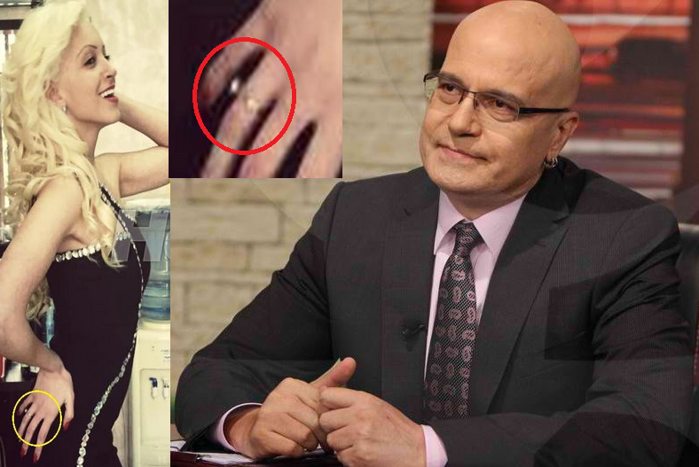 Новата на Слави Трифонов се появи с годежен пръстен