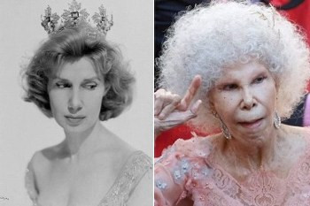 Херцогиня Алба преди и сега