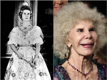 Най-известната баба в Испания се превърна от красавица в карикатура