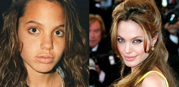 Анджелина Джоли като тийнейджърка